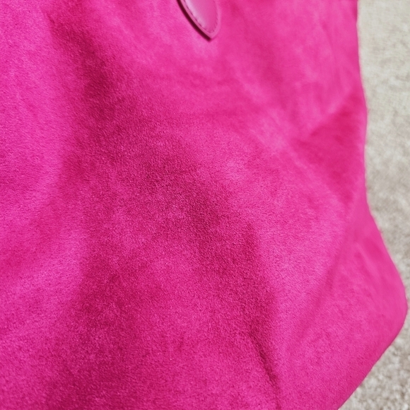 Ralph Lauren Fragrance Large Tote Bag In Magenta Color - Picture 7 of 9